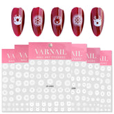 Nail Sticker - Airbrush Snowflake